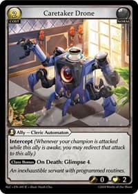 Caretaker Drone - Grand Archive TCG Alchemical Revolution trading card