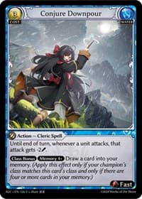 Conjure Downpour - Grand Archive TCG Alchemical Revolution trading card