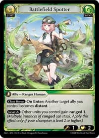 Battlefield Spotter - Grand Archive TCG Alchemical Revolution trading card