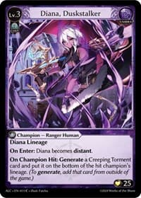 Diana, Duskstalker - Grand Archive TCG Alchemical Revolution Starter Decks trading card