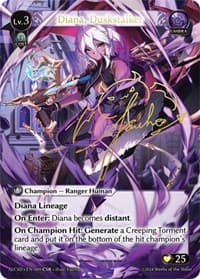 Diana, Duskstalker (CSR) - Grand Archive TCG Alchemical Revolution Starter Decks trading card