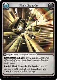 Flash Grenade - Grand Archive TCG Alchemical Revolution Starter Decks trading card