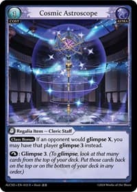 Cosmic Astroscope - Grand Archive TCG Alchemical Revolution Starter Decks trading card