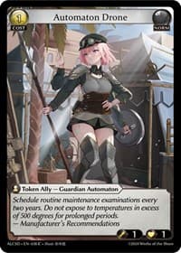 Automaton Drone - Grand Archive TCG Alchemical Revolution Starter Decks trading card