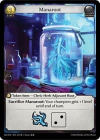 Manaroot - Grand Archive TCG Alchemical Revolution Starter Decks trading card