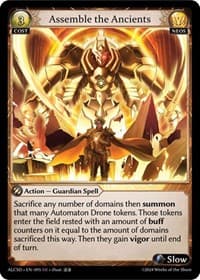 Assemble the Ancients - Grand Archive TCG Alchemical Revolution Starter Decks trading card
