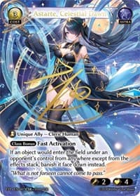 Astarte, Celestial Dawn - Grand Archive TCG Alchemical Revolution Event Pack trading card