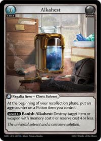 Alkahest - Grand Archive TCG Mercurial Heart trading card