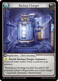 Backup Charger - Grand Archive TCG Mercurial Heart trading card