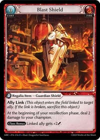 Blast Shield - Grand Archive TCG Mercurial Heart trading card
