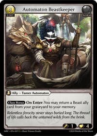 Automaton Beastkeeper - Grand Archive TCG Mercurial Heart trading card