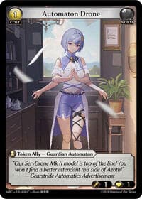 Automaton Drone - Grand Archive TCG Mercurial Heart trading card