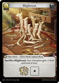 Blightroot - Grand Archive TCG Mercurial Heart trading card