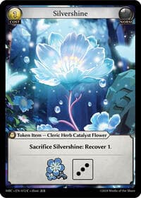 Silvershine - Grand Archive TCG Mercurial Heart trading card