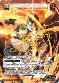 Calamity Cannon (CSR) - Grand Archive TCG Mercurial Heart trading card