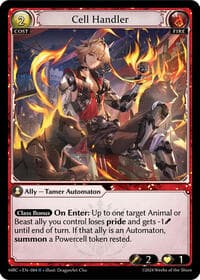 Cell Handler - Grand Archive TCG Mercurial Heart trading card