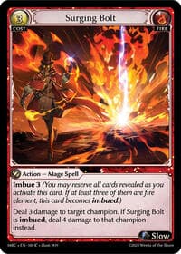 Surging Bolt - Grand Archive TCG Mercurial Heart trading card