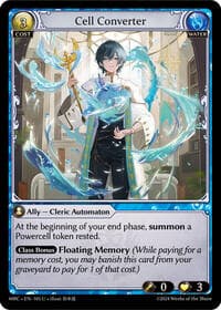 Cell Converter - Grand Archive TCG Mercurial Heart trading card