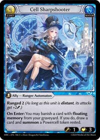 Cell Sharpshooter - Grand Archive TCG Mercurial Heart trading card