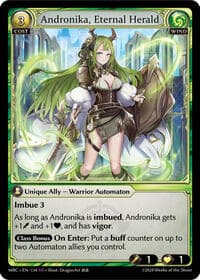 Andronika, Eternal Herald - Grand Archive TCG Mercurial Heart trading card