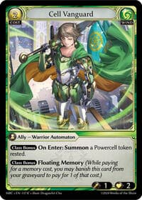 Cell Vanguard - Grand Archive TCG Mercurial Heart trading card