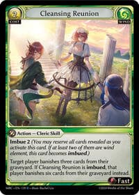 Cleansing Reunion - Grand Archive TCG Mercurial Heart trading card