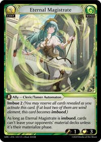 Eternal Magistrate - Grand Archive TCG Mercurial Heart trading card