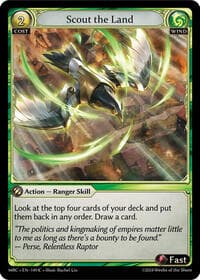 Scout the Land - Grand Archive TCG Mercurial Heart trading card