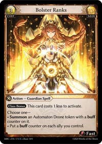 Bolster Ranks - Grand Archive TCG Mercurial Heart trading card
