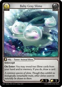 Baby Gray Slime - Grand Archive TCG Silvie Re:Collection, Slime Sovereign trading card