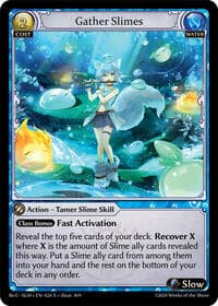 Gather Slimes - Grand Archive TCG Silvie Re:Collection, Slime Sovereign trading card