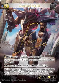 Overlord Mk III - Grand Archive TCG Promotional Cards trading card