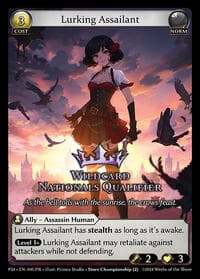 Lurking Assailant - Grand Archive TCG Promotional Cards trading card