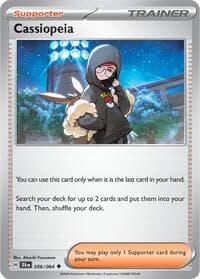 Cassiopeia - Pokemon SV: Shrouded Fable trading card