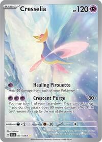 Cresselia - Pokemon SV: Shrouded Fable trading card