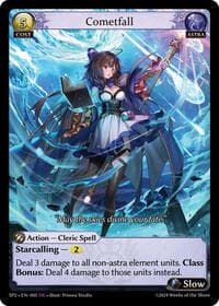 Cometfall - Grand Archive TCG Supporter Pack 2 trading card