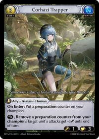 Corhazi Trapper - Grand Archive TCG Supporter Pack 2 trading card