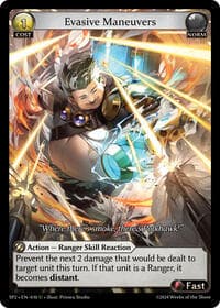Evasive Maneuvers - Grand Archive TCG Supporter Pack 2 trading card