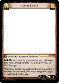 Atmos Shield - Grand Archive TCG Supporter Pack 2 trading card