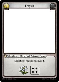 Fraysia - Grand Archive TCG Supporter Pack 2 trading card