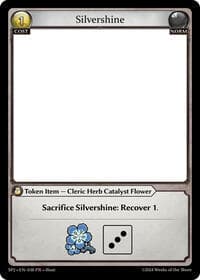 Silvershine - Grand Archive TCG Supporter Pack 2 trading card