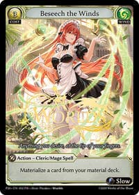 Beseech the Winds - Grand Archive TCG Promotional Cards trading card