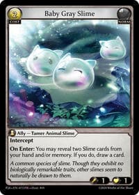 Baby Gray Slime - Grand Archive TCG Promotional Cards trading card
