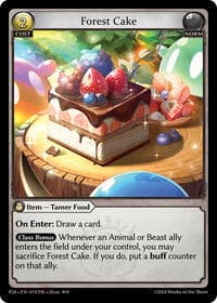 Forest Cake - Grand Archive TCG Promotional Cards trading card