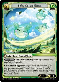 Baby Green Slime - Grand Archive TCG Promotional Cards trading card