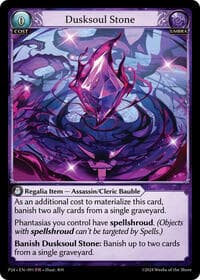 Dusksoul Stone - Grand Archive TCG Promotional Cards trading card