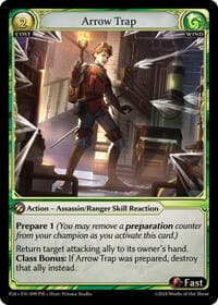 Arrow Trap - Grand Archive TCG Promotional Cards trading card