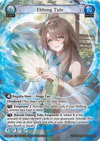 Ebbing Tide - Grand Archive TCG Mortal Ambition trading card