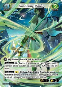 Sundering Moon - Grand Archive TCG Mortal Ambition trading card