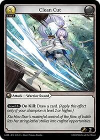 Clean Cut - Grand Archive TCG Mortal Ambition trading card